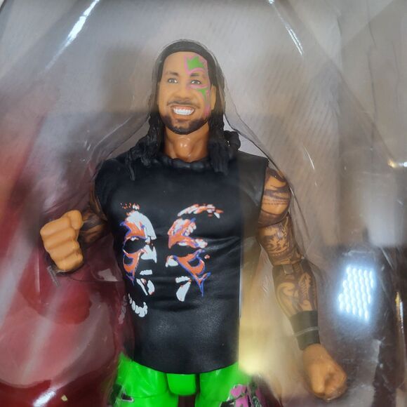 WWE Elite Greatest Hits JEY USO 7" Wrestling Action Figure Usos Yeet NEW Sealed - Picture 3 of 11